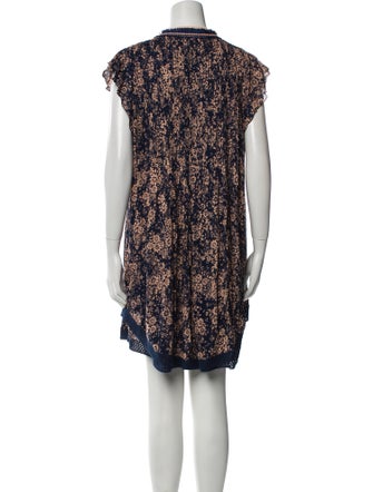 Poupette St Barth Printed Mini Dress