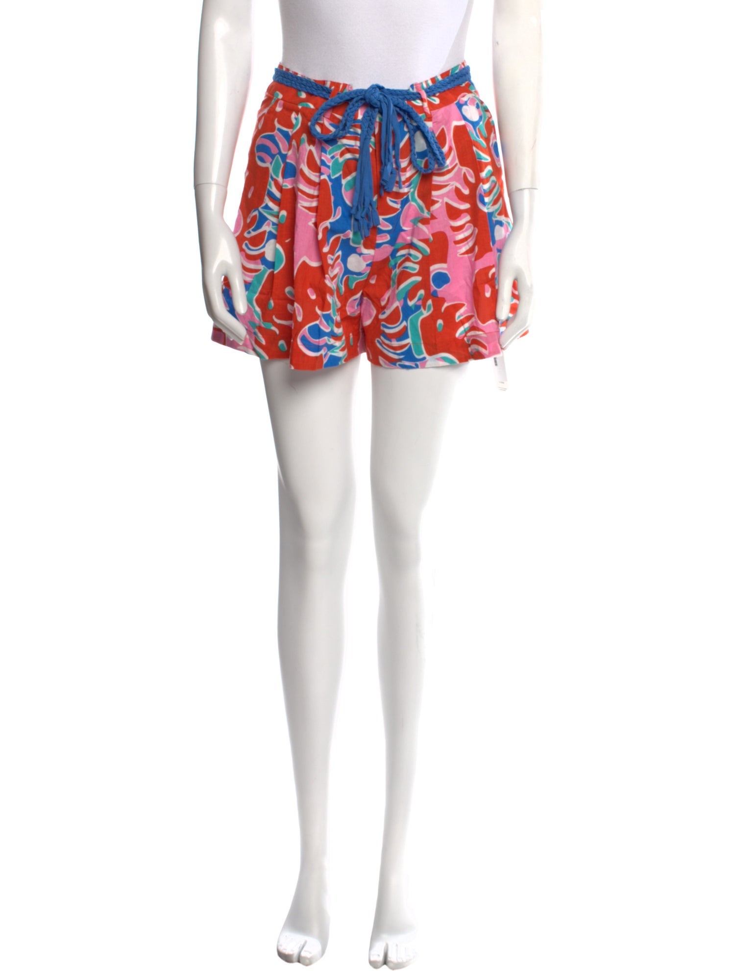 Poupette St Barth Printed Mini Shorts w/ Tags