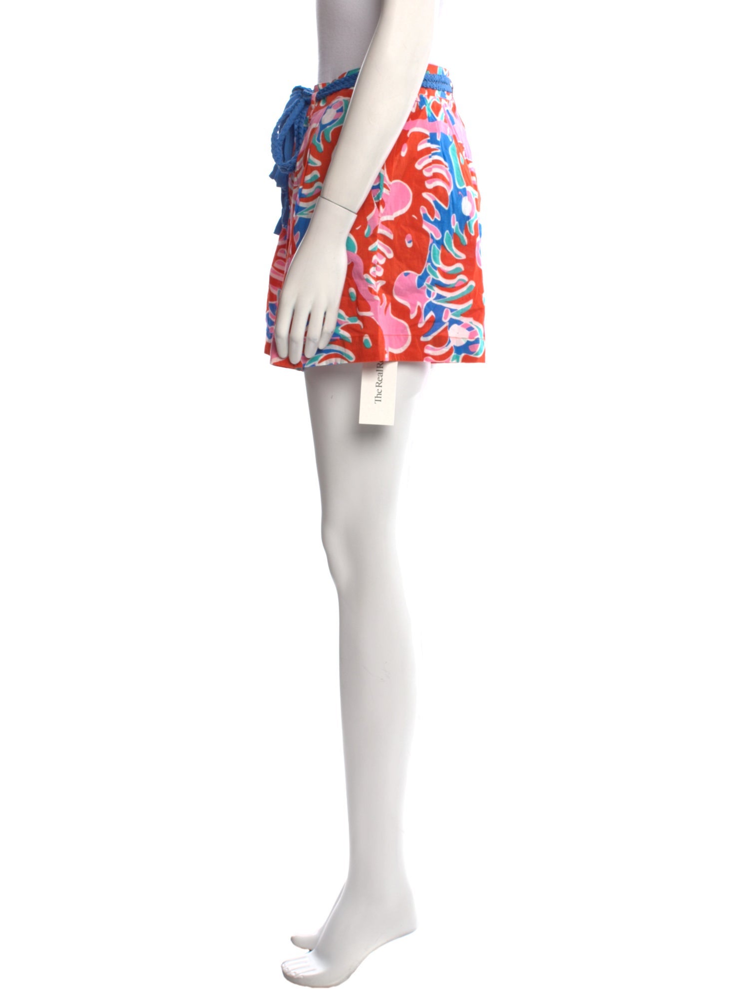 Poupette St Barth Printed Mini Shorts w/ Tags