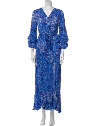 Poupette St Barth Printed Embroidered Accent Cover-Up