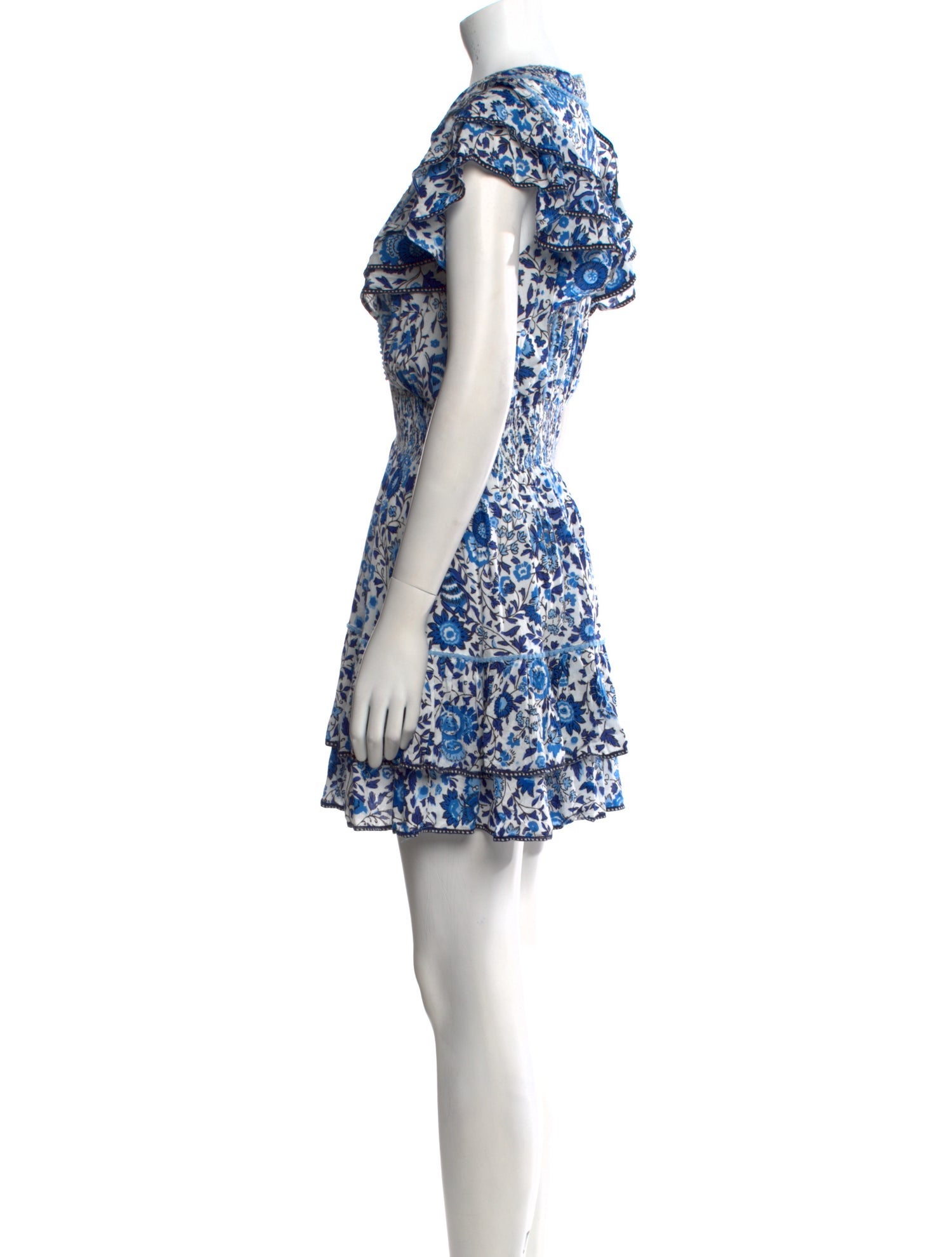 Poupette St Barth Floral Print Mini Dress