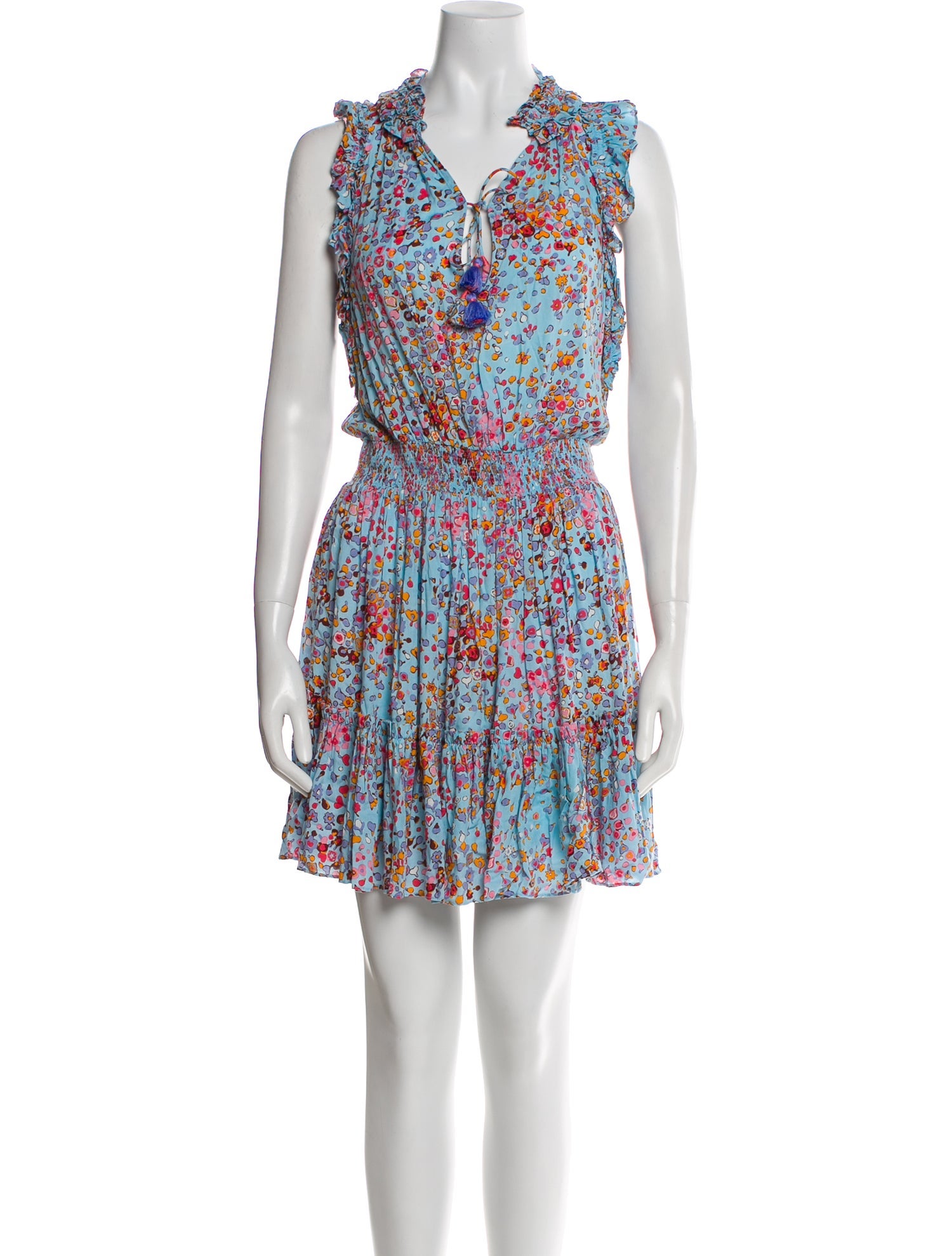 Poupette St Barth Floral Print Mini Dress