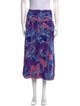 Poupette St Barth Printed Midi Length Skirt w/ Tags