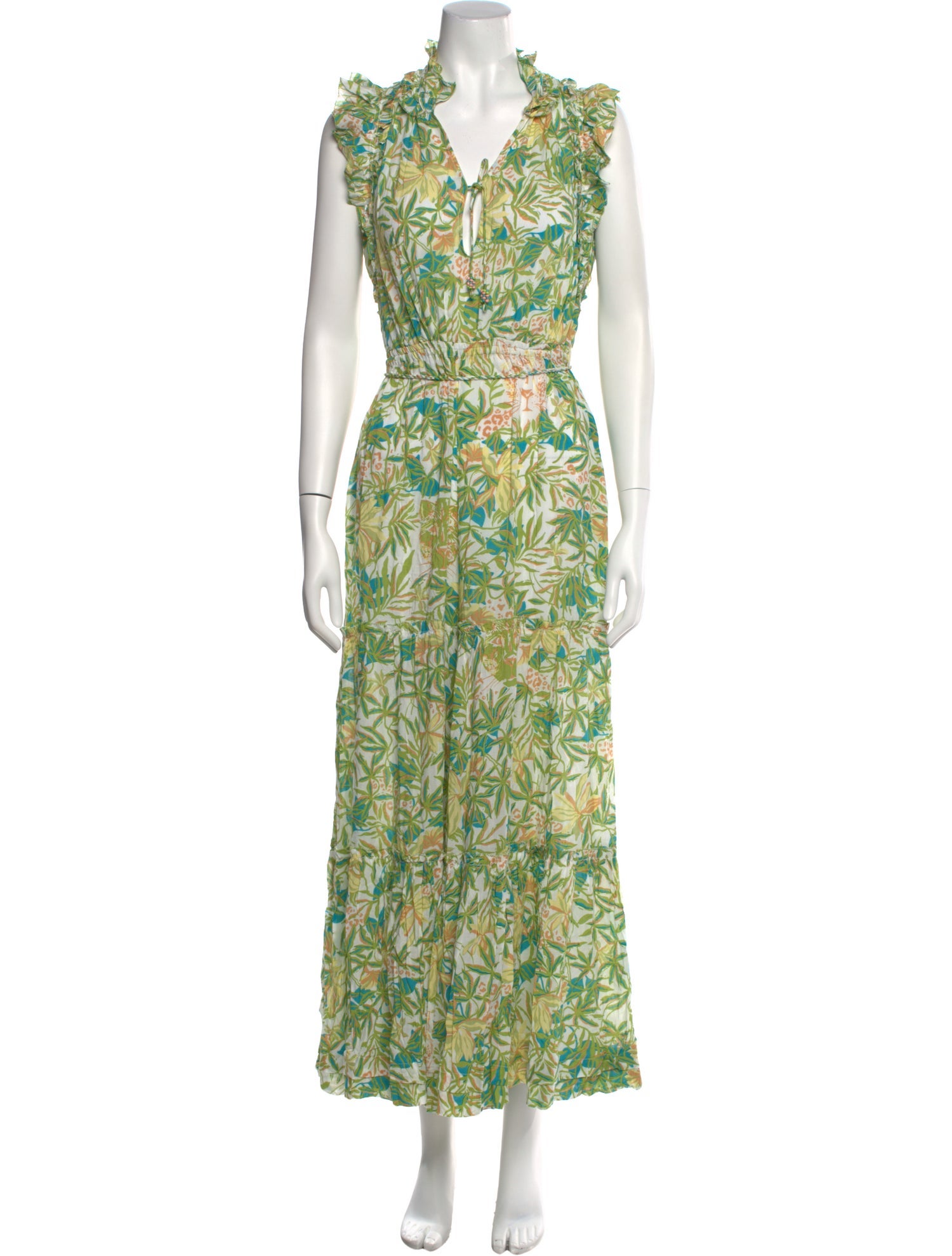 Poupette St Barth Floral Print Jumpsuit w/ Tags