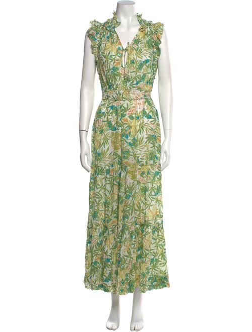 Poupette St Barth Floral Print Jumpsuit w/ Tags