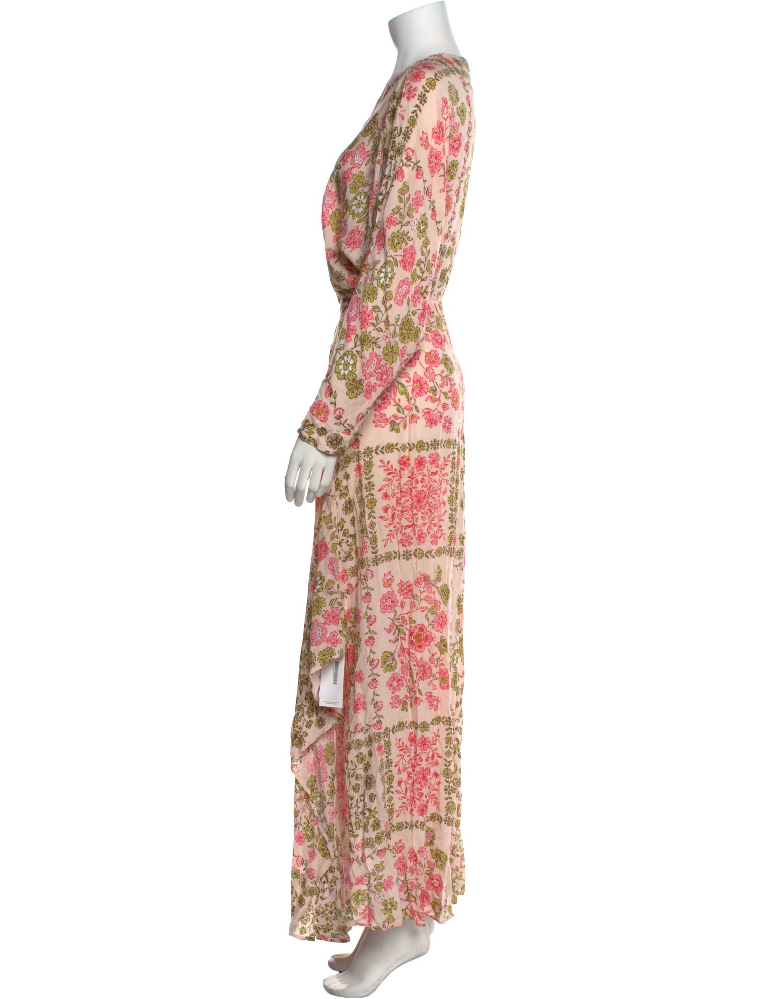 Poupette St Barth Floral Print Long Dress