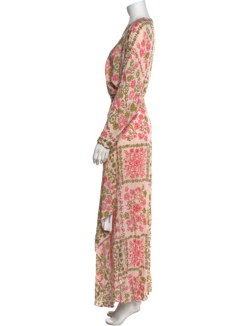 Poupette St Barth Floral Print Long Dress