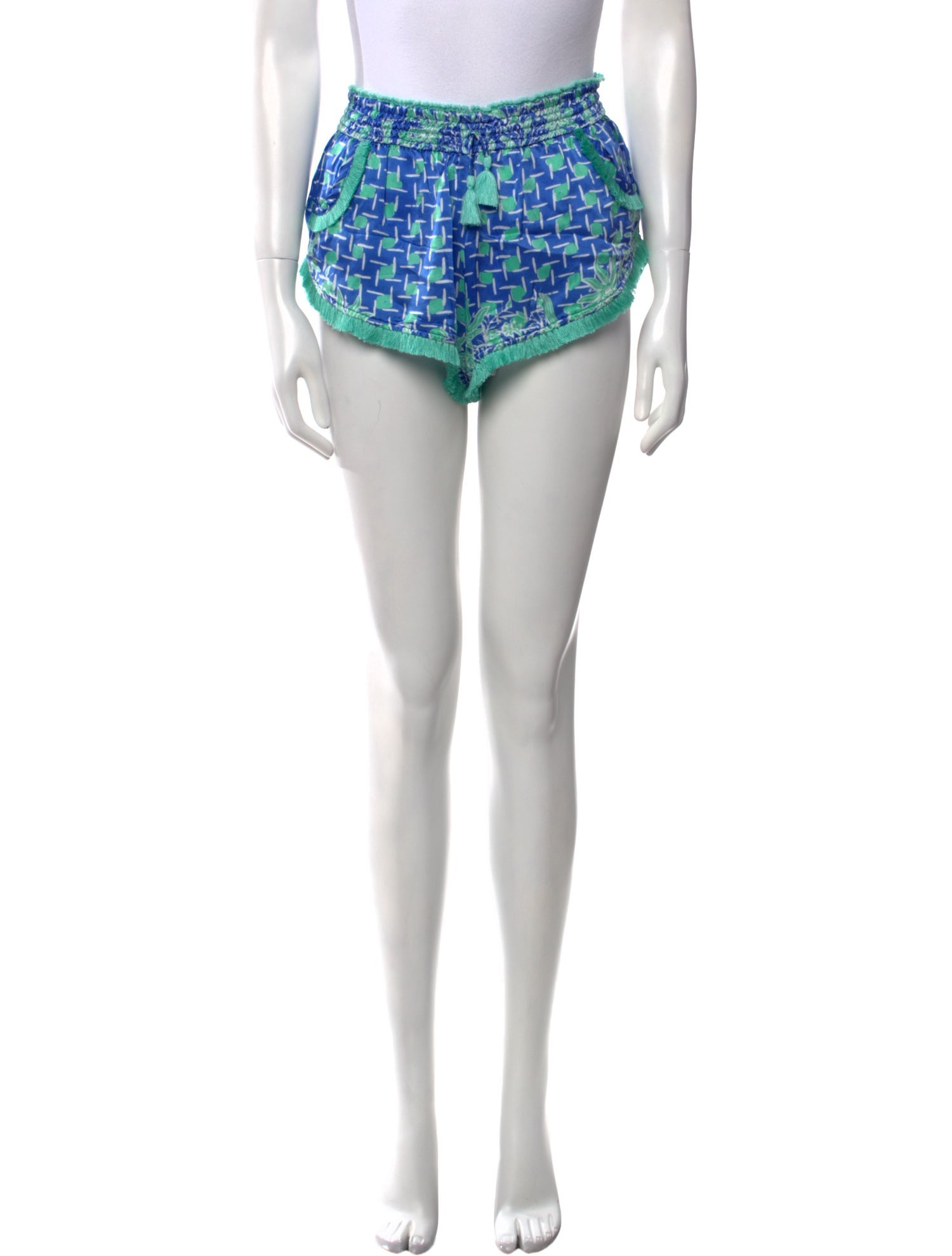 Poupette St Barth Silk Mini Shorts