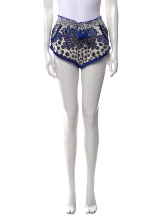 Poupette St Barth Silk Mini Shorts