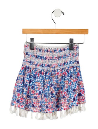 Poupette St Barth Girls' Printed Skirt