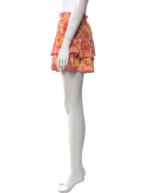 Poupette St Barth Printed Mini Shorts