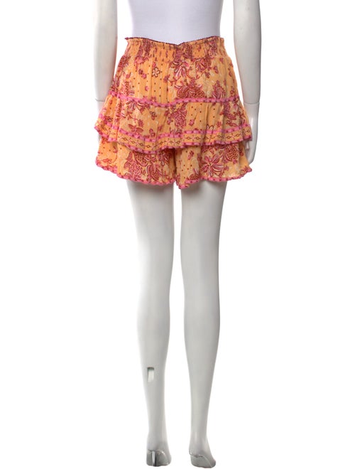 Poupette St Barth Printed Mini Shorts