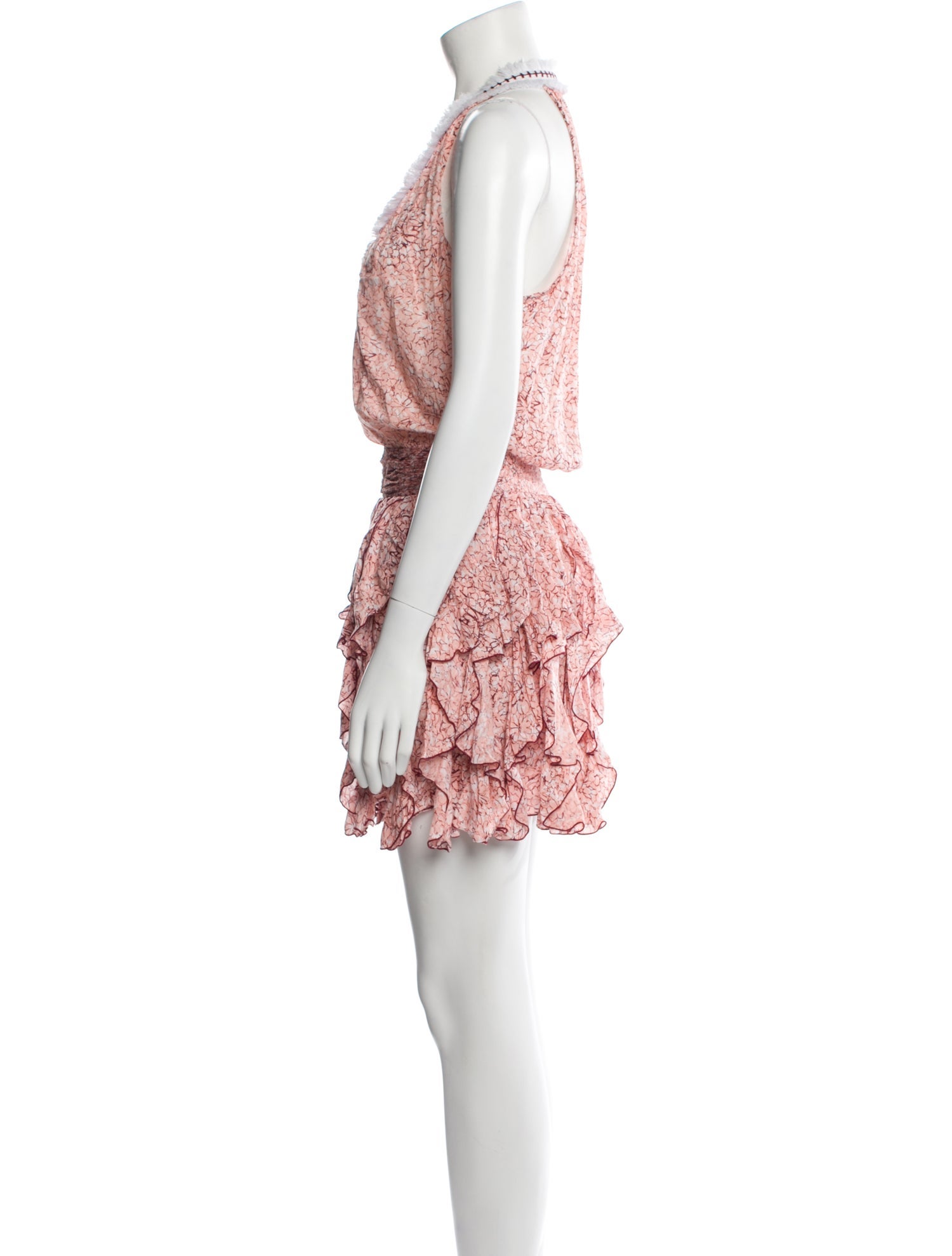 Poupette St Barth Printed Mini Dress