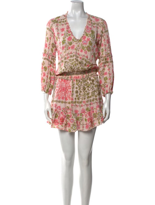 Poupette St Barth Floral Print Mini Dress