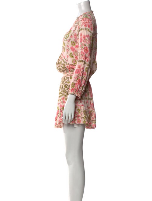 Poupette St Barth Floral Print Mini Dress