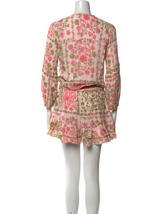 Poupette St Barth Floral Print Mini Dress