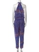 Poupette St Barth Silk Printed Jumpsuit