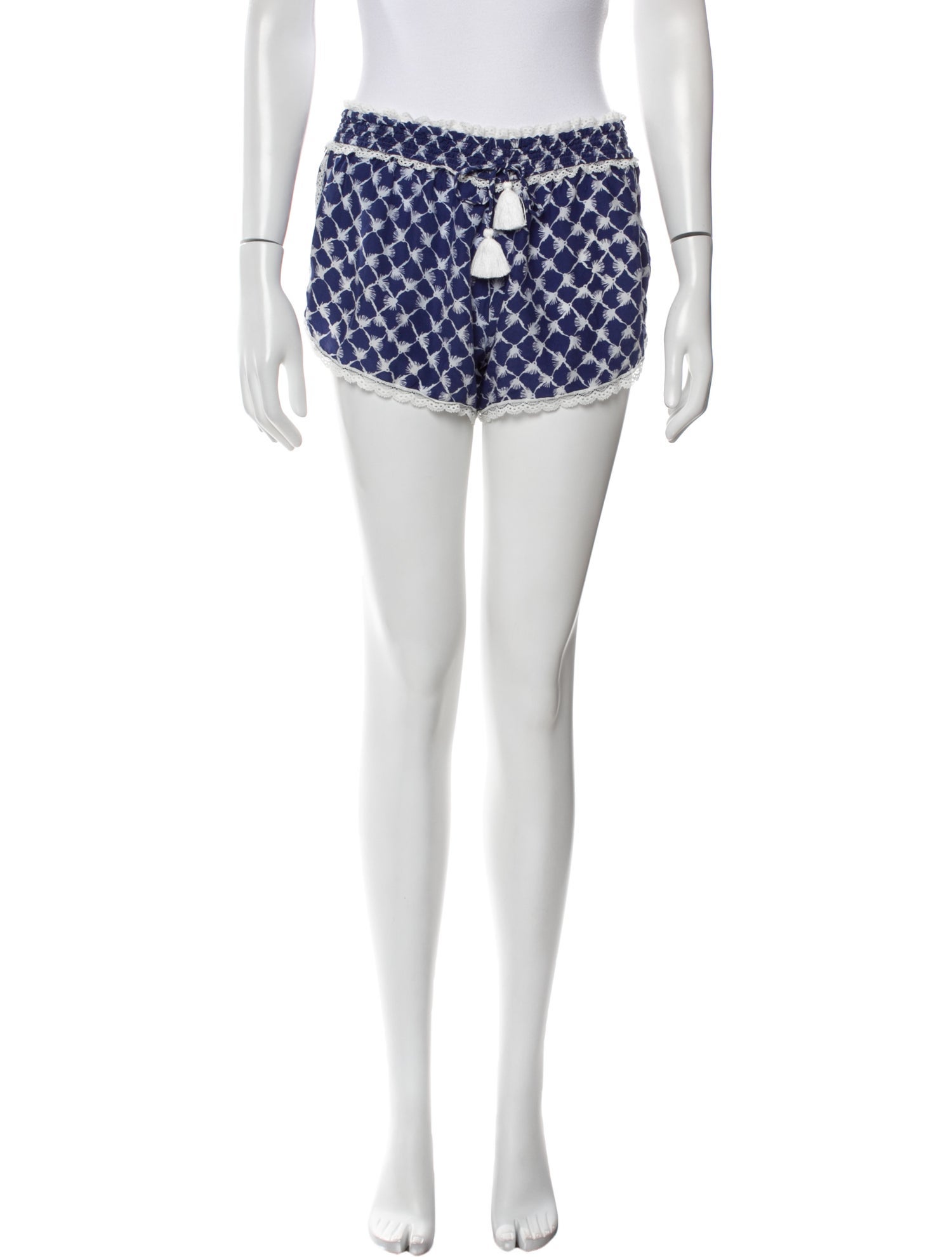 Poupette St Barth Silk Mini Shorts