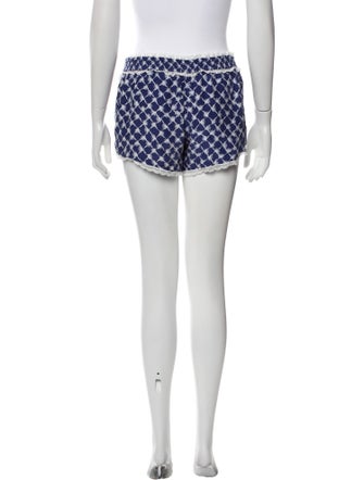 Poupette St Barth Silk Mini Shorts