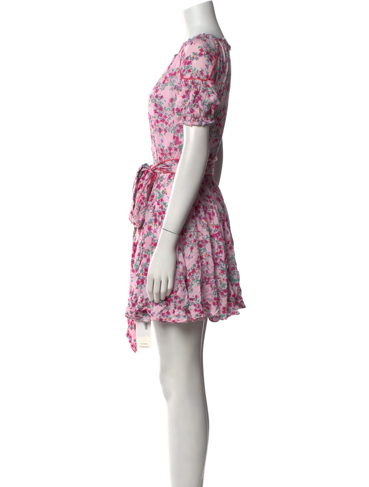 Poupette St Barth Floral Print Mini Dress