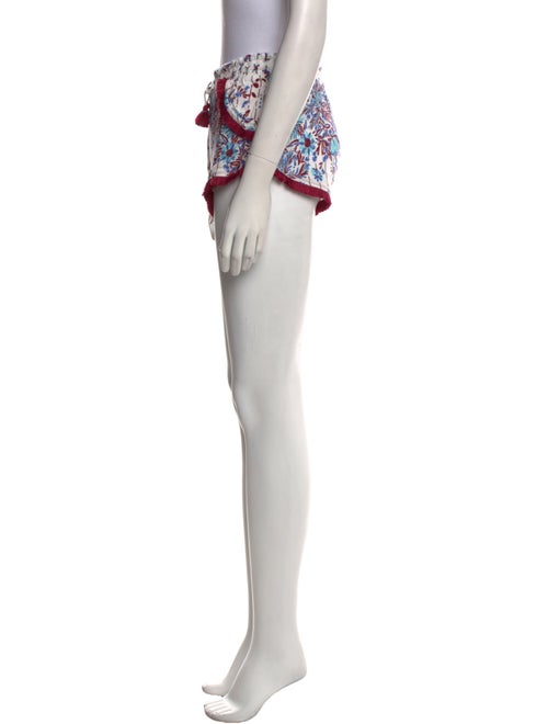 Poupette St Barth Printed Mini Shorts