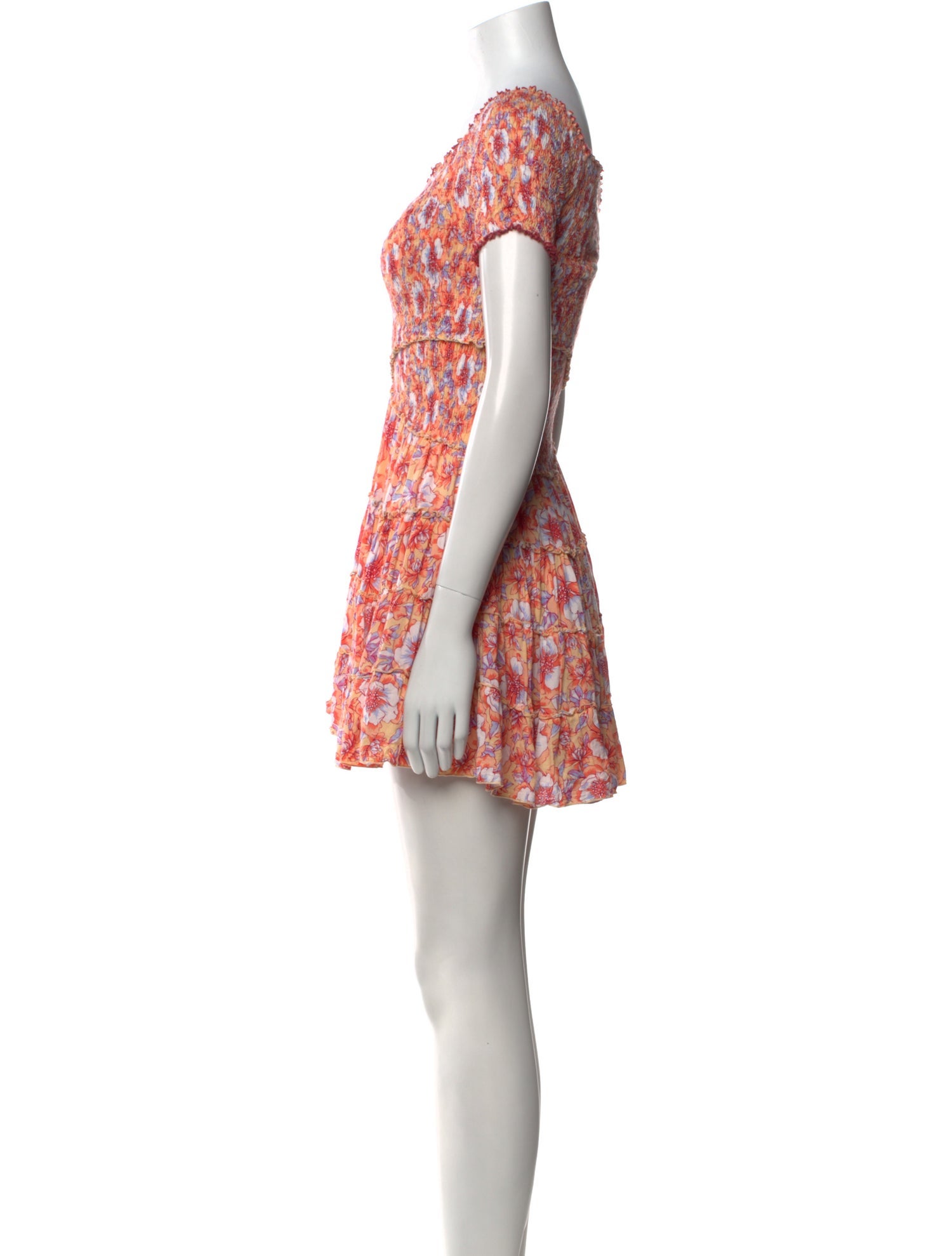 Poupette St Barth Floral Print Mini Dress