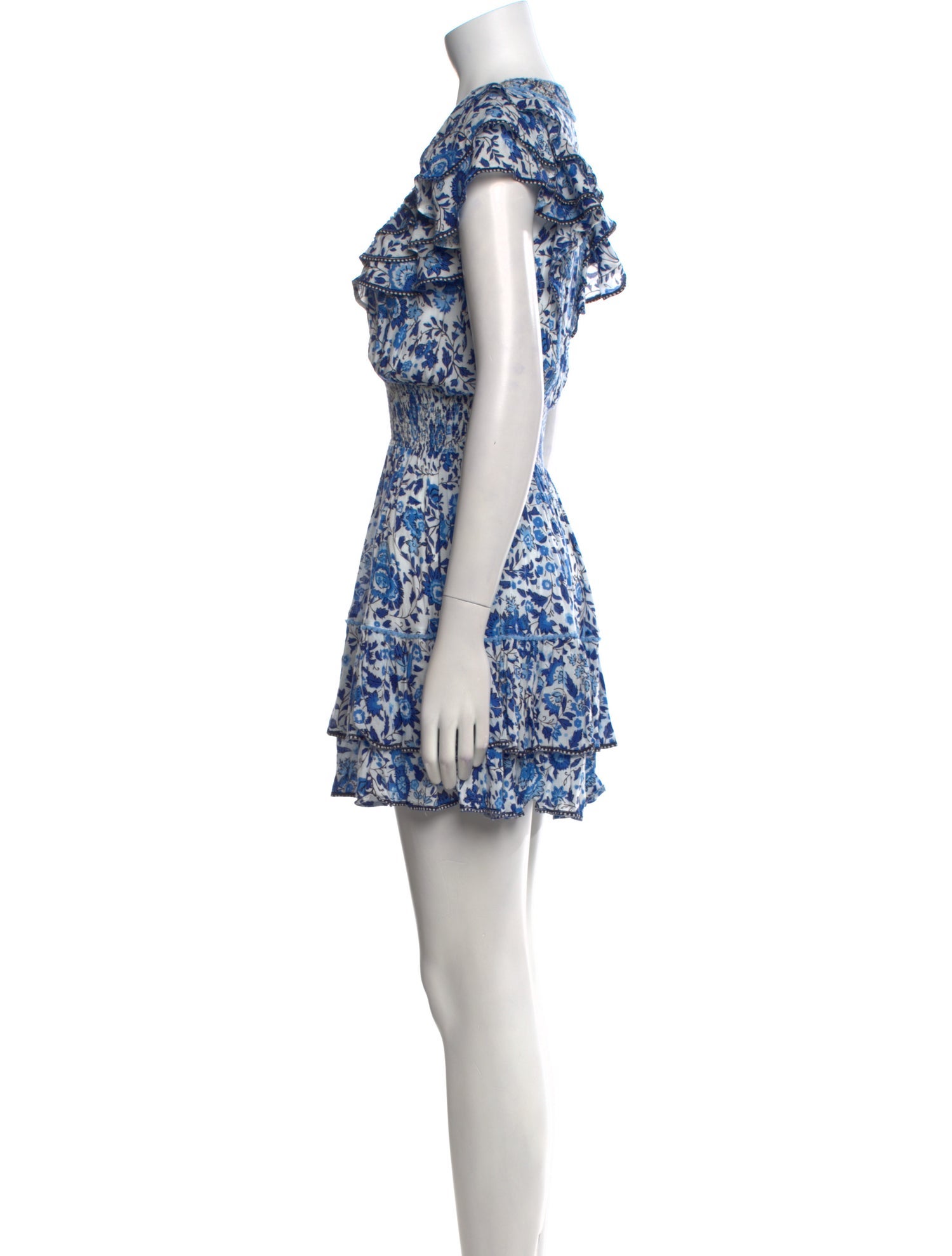 Poupette St Barth Floral Print Mini Dress