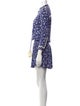 Poupette St Barth Floral Print Knee-Length Dress