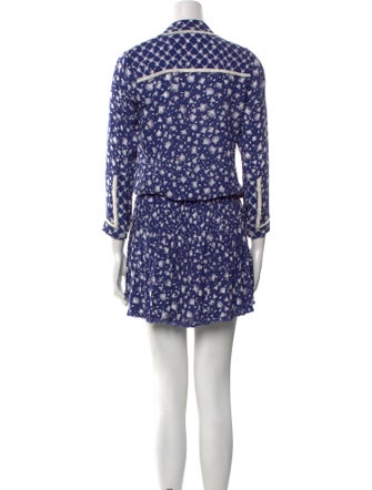 Poupette St Barth Floral Print Knee-Length Dress