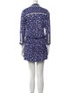 Poupette St Barth Floral Print Knee-Length Dress