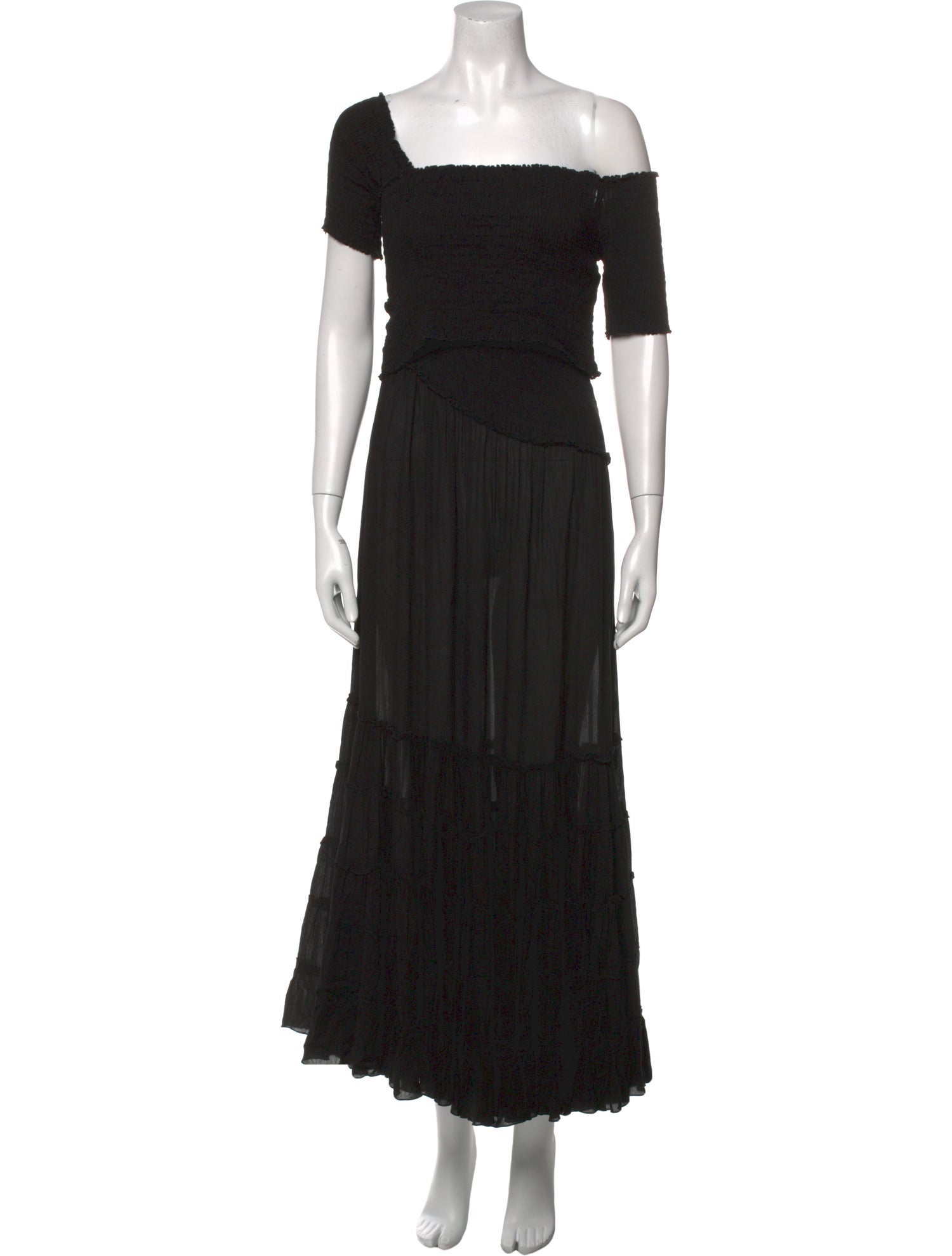 Poupette St Barth Square Neckline Long Dress