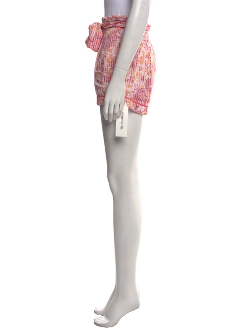 Poupette St Barth Printed Mini Shorts