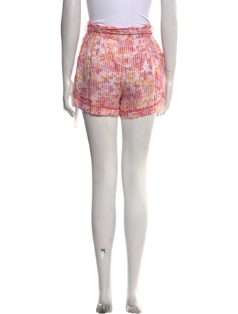 Poupette St Barth Printed Mini Shorts