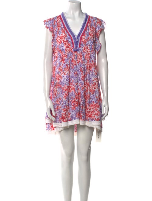 Poupette St Barth Printed Mini Dress