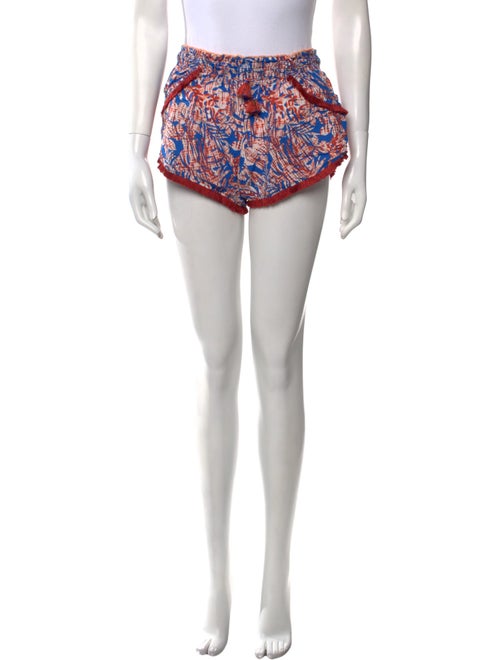 Poupette St Barth Printed Mini Shorts