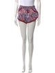 Poupette St Barth Printed Mini Shorts