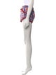 Poupette St Barth Printed Mini Shorts