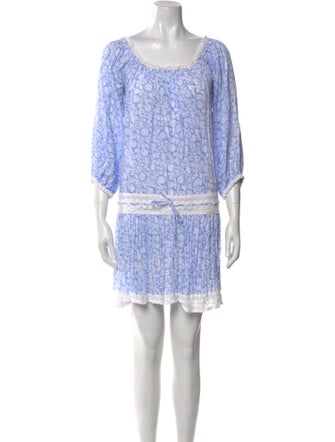 Poupette St Barth Printed Mini Dress