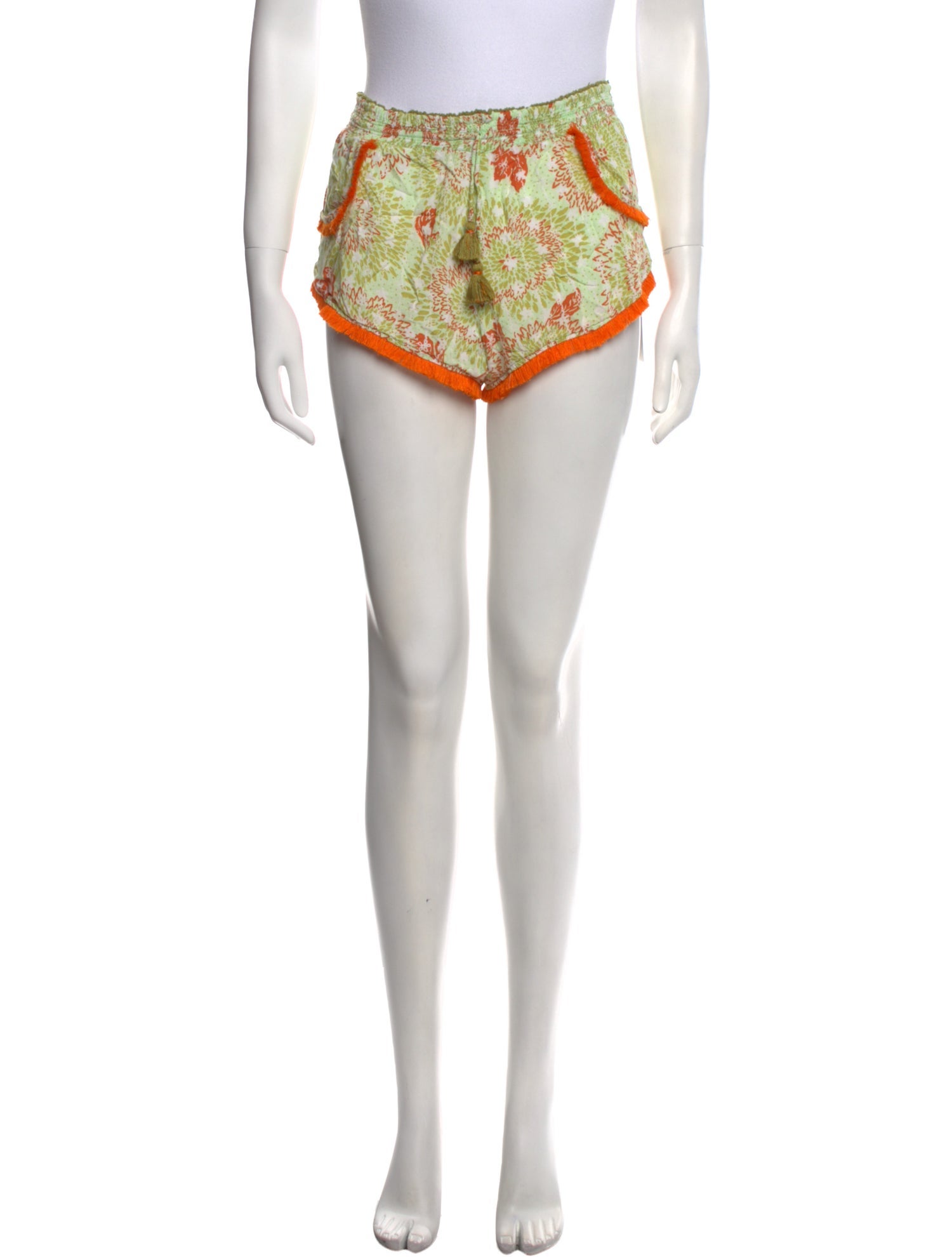 Poupette St Barth Floral Print Mini Shorts