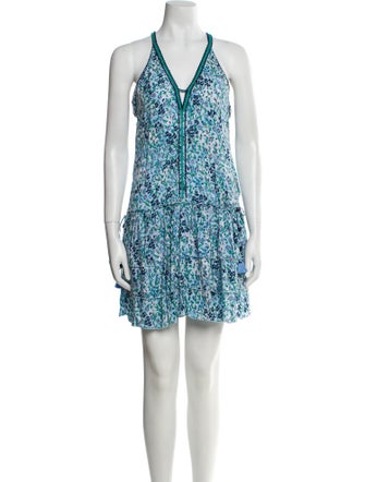 Poupette St Barth Floral Print Mini Dress