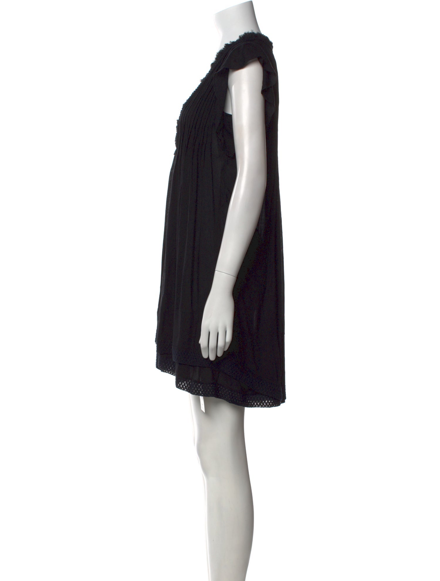 Poupette St Barth V-Neck Mini Dress