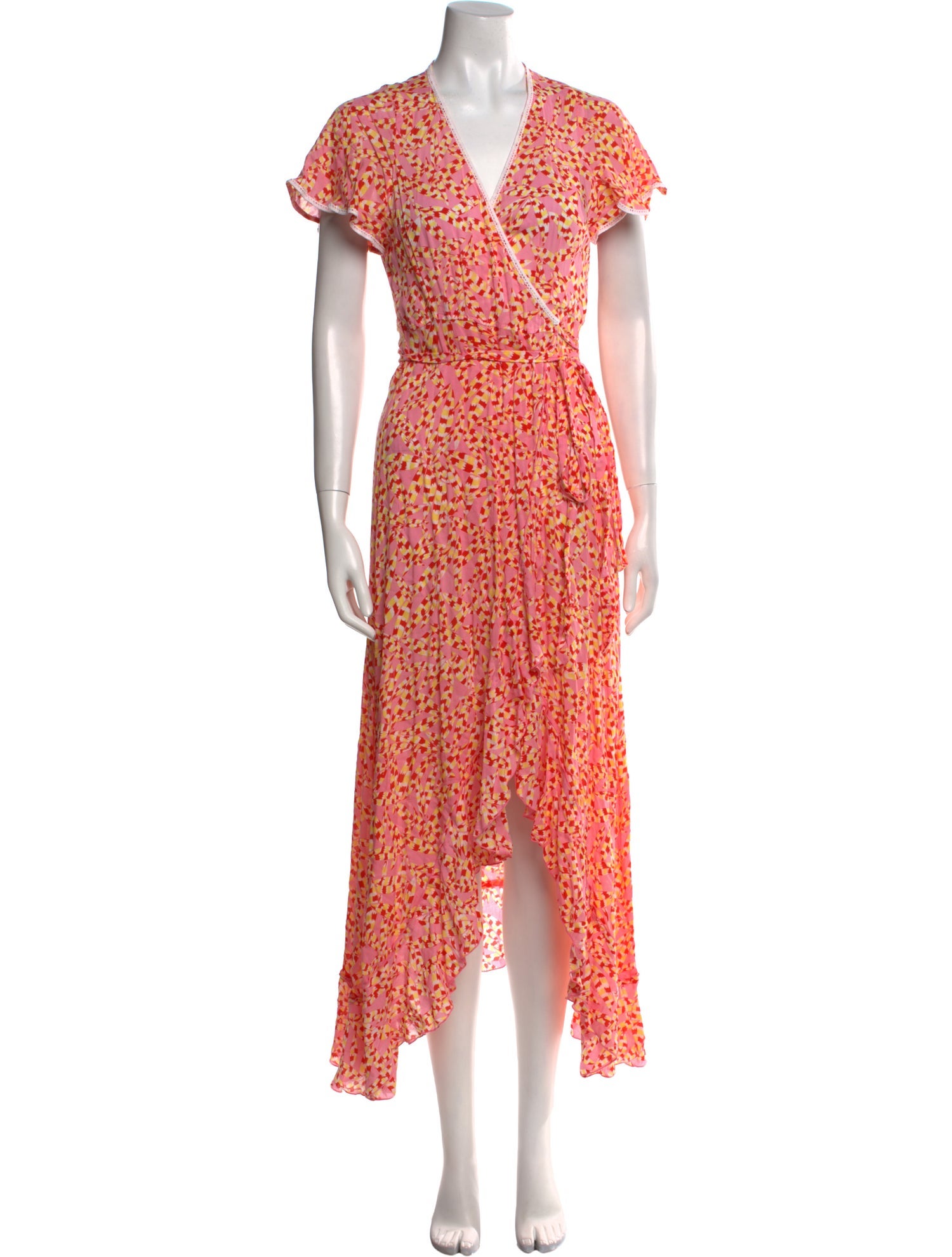Poupette St Barth Printed Long Dress