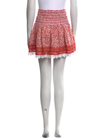 Poupette St Barth Printed Mini Skirt