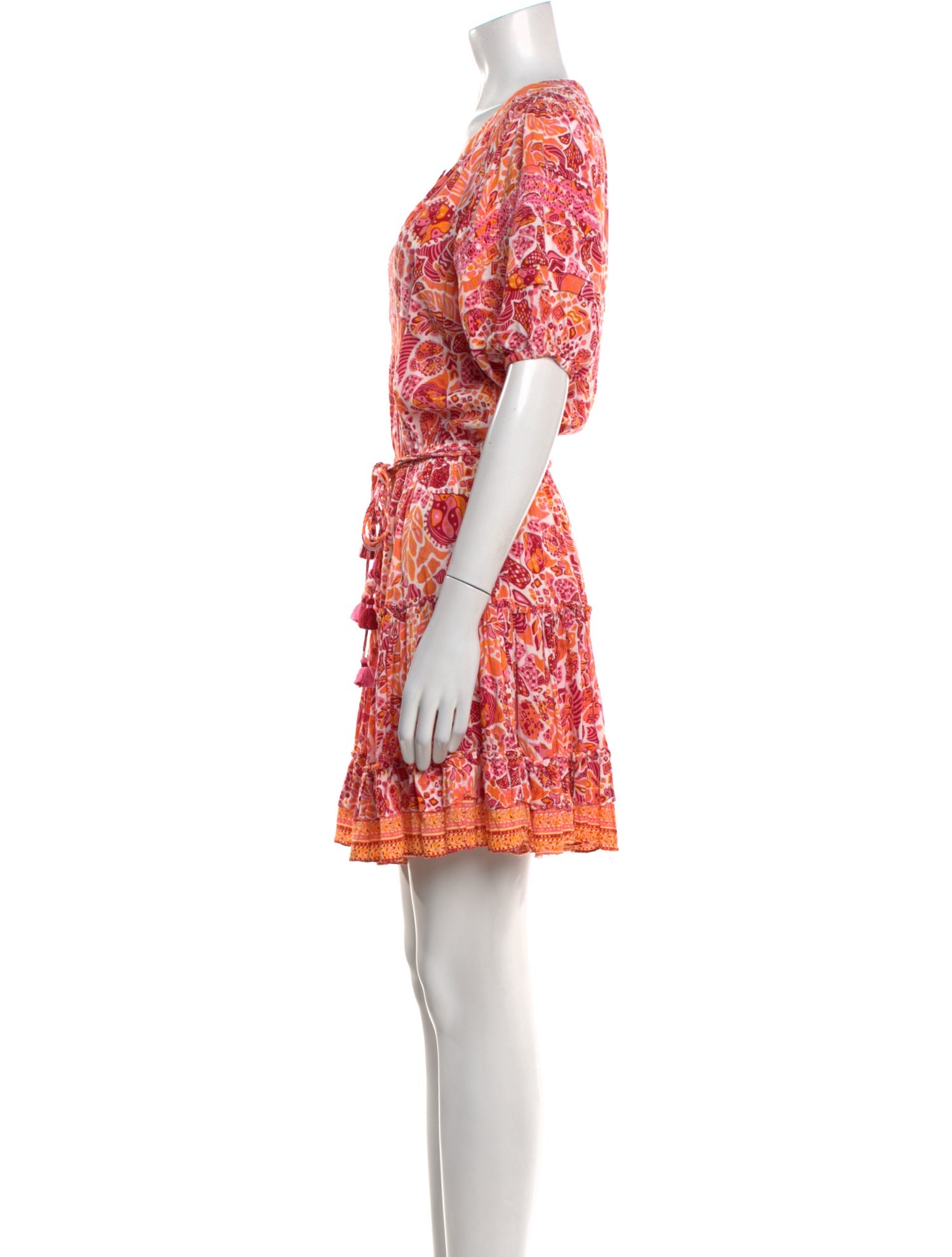 Poupette St Barth Printed Mini Dress