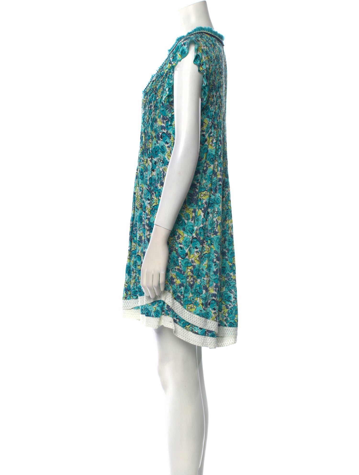 Poupette St Barth Floral Print Mini Dress