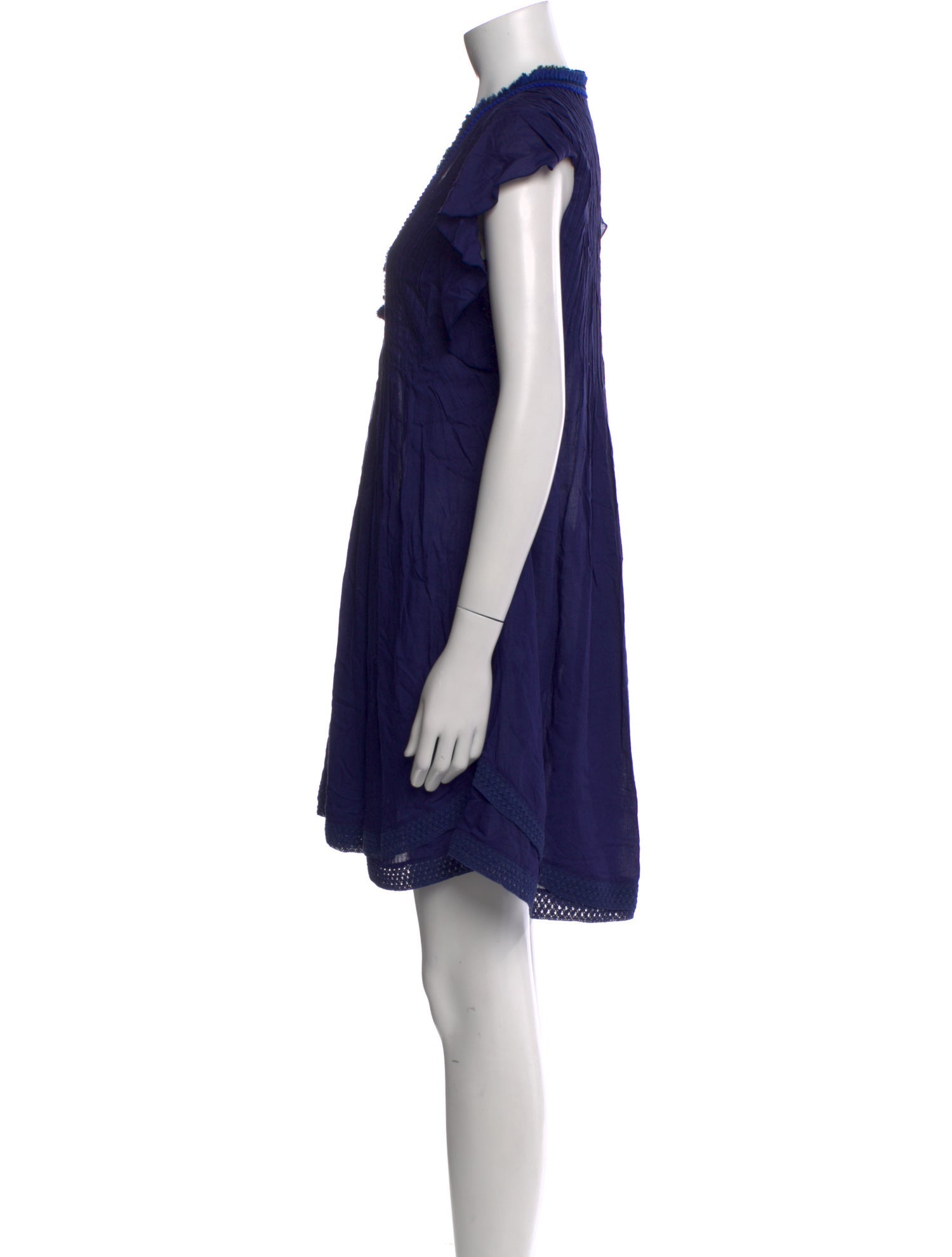 Poupette St Barth V-Neck Mini Dress