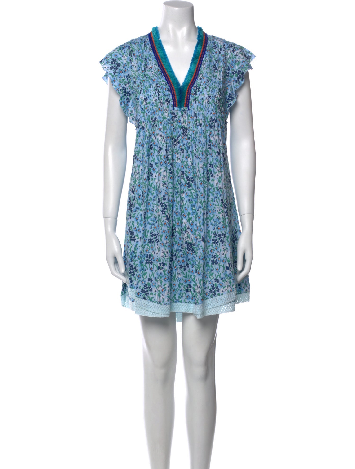 Poupette St Barth Printed Mini Dress