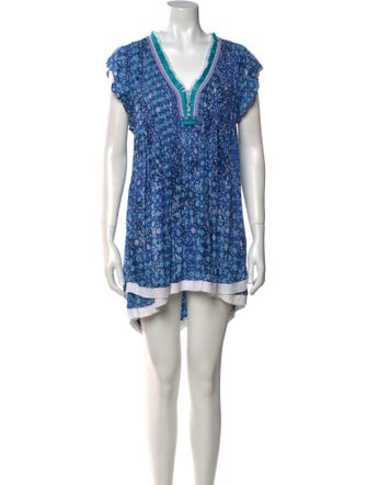 Poupette St Barth Printed Mini Dress