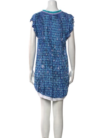 Poupette St Barth Printed Mini Dress