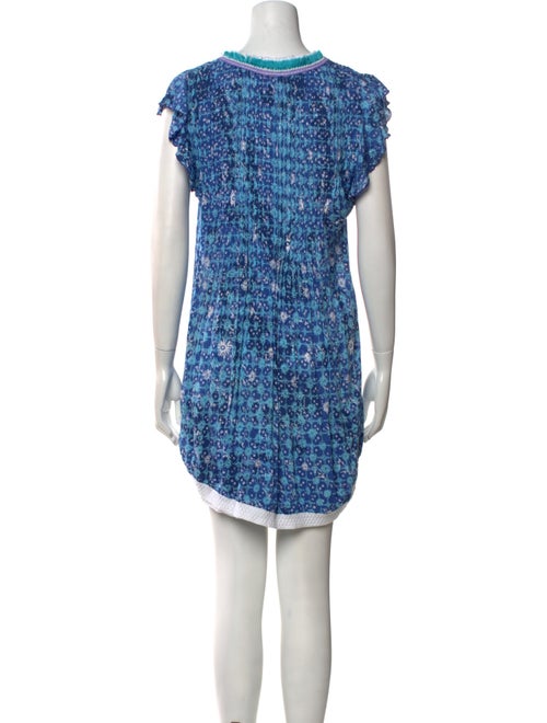 Poupette St Barth Printed Mini Dress